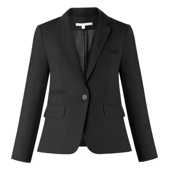 Veronica Beard Dickey Classic Tailored Blazer Jacket in Black Size 4 Small NEW - Picture 3 of 15